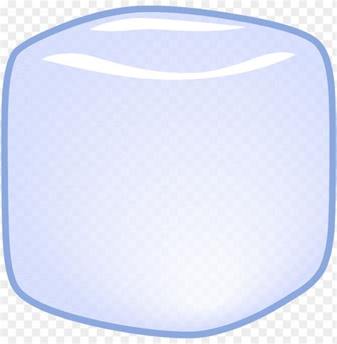 Ice Cube Angled - Bfb Ice Cube Body PNG Transparent With Clear ...