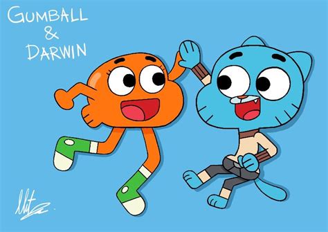 Gumball and Darwin. | Gumball, The amazing world of gumball, World of gumball