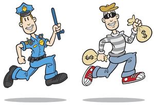 Cops And Robbers Clipart | Free Images at Clker.com - vector clip art ...