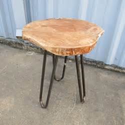 Side Table with Metal Legs - Nadeau Houston