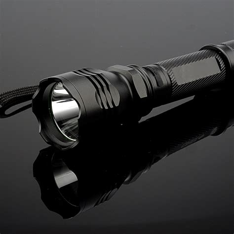 High Power CREE XPE LED Torch Flashlight (Rugged Aluminum Alloy ...