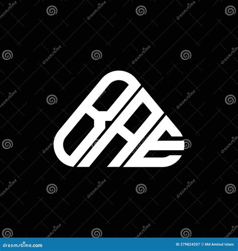 BAE Letter Logo Creative Design with Vector Graphic, BAEound Triangle ...