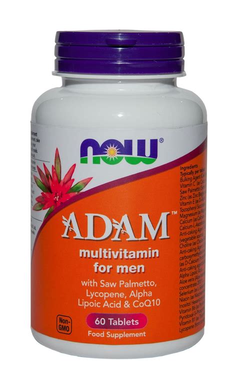 NOW ADAM Multivitamin for men