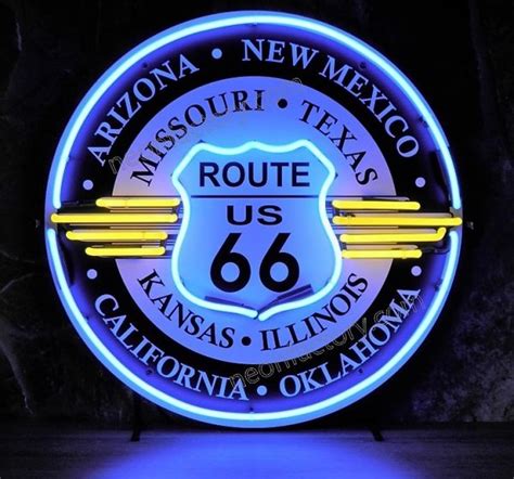 Route 66 - Neon Sign | Mancave Madness