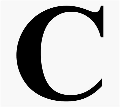 C Letter Png Free Image - Letter C Times New Roman, Transparent Png - kindpng