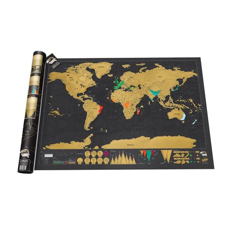 Scratch Map // Deluxe - Luckies of London - Touch of Modern