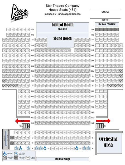 SEATING CHART | startheatreco