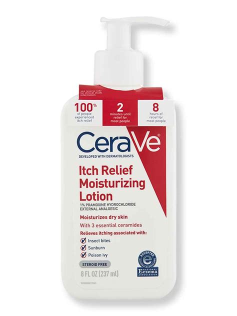 CeraVe Itch Relief Moisturizing Lotion 8 oz