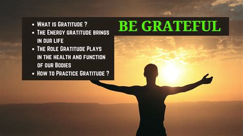 GRATITUDE - The Law of Life