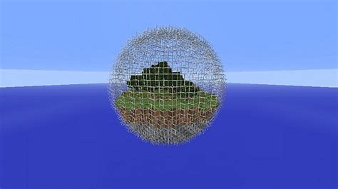 Sphere Survival -- a survival world in a shere Minecraft Project