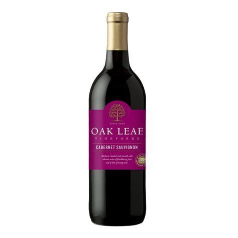 Oak Leaf® Vineyards Cabernet Sauvignon Red Wine - 750ml, American - Walmart.com - Walmart.com