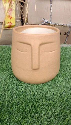 Manufacturer of Ceramic planter & Ceramic Flower Pot by Raw Galaxy Industries, Khurja