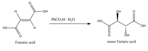 Meso tartaric acid is formed in\n \n \n \n \n A. $\\left( I \\right),\\left( II \\right),\\left ...