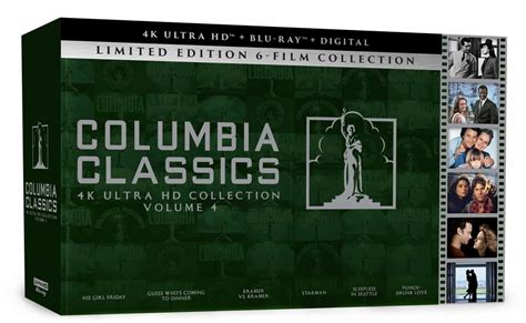 Columbia Classics 4K Ultra HD Collection Volume 4 Arriving February 13 | Seat42F