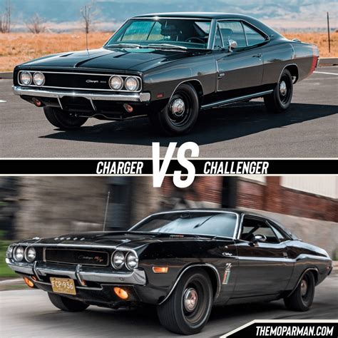 Introducir 72+ imagen charger vs challenger 1970 - Abzlocal.mx