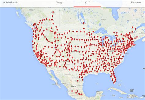 Ccs Dc Fast Charger Coverage Map - Charging Station Map California - Printable Maps