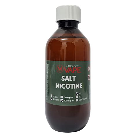 Unflavoured Salt Nicotine | Mixology Vape