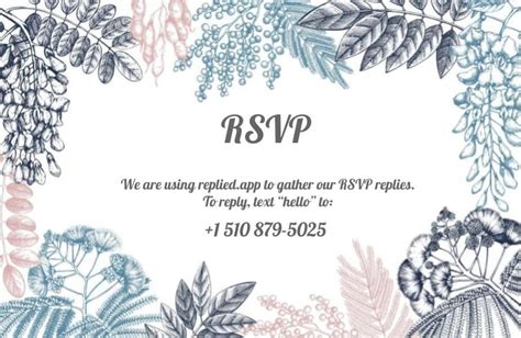 How To RSVP by Text Message – From a guest perspective – Replied Blog