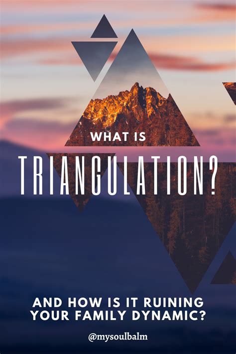 What is Triangulation and How Can You Keep it From Hurting Your Family