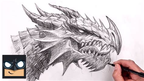 How To Draw a Dragon | YouTube Studio Sketch Tutorial - YouTube