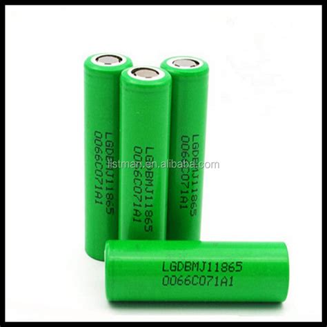 18650 Rechargeable Battery Lg Chem Inr18650 Mj1 Lgdbmj11865 3.7v 3500mah 10a Discharge Cells ...