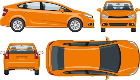 Car Side View Top Vector Images (over 1,900)