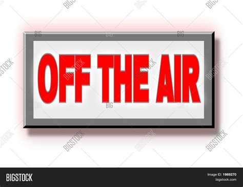 Off Air Sign Image & Photo | Bigstock