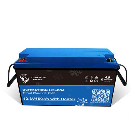 Ultimatron Lithium Battery LiFePO4 12.8V 150 Ah Heater | Planar