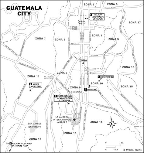 Mapas Detallados de Guatemala para Descargar Gratis e Imprimir