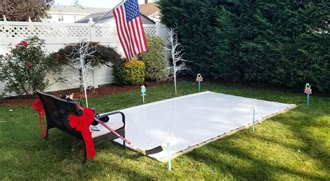 How to Build a Home Hockey Rink For Under $1000 – PolyGlide Ice