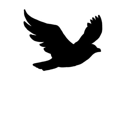 Free Bird Silhouette, Download Free Clip Art, Free Clip Art on Clipart Library | Flying bird ...