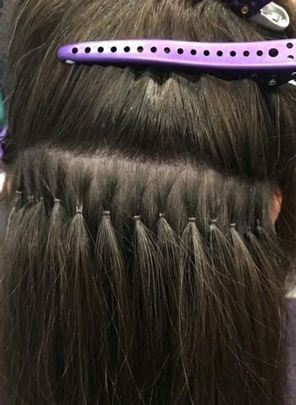 Hair extensions micro bead before and after 20+ Ideas for 2019 | Micro ...