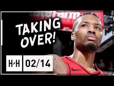 Damian Lillard EPIC Full Highlights Blazers vs Warriors (2018.02.14 ...