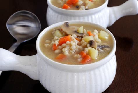 Mushroom Barley Soup - Jamie Geller