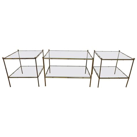 American Glass Top Open Box Form Brass Frame Cocktail Table For Sale at 1stDibs | open box ...