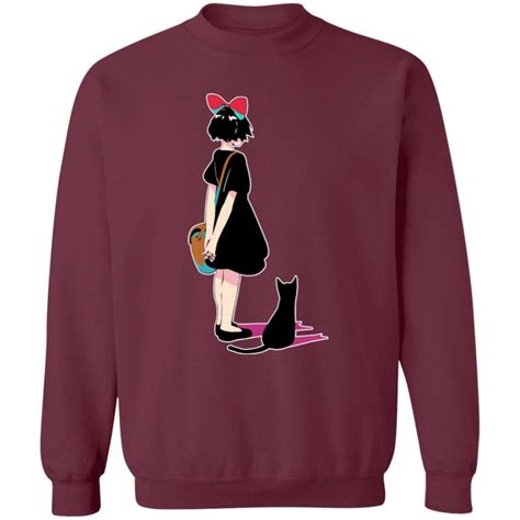 Kiki and Jiji Color Art Sweatshirt - Ghibli Store