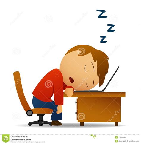 clipart sleeping at desk 20 free Cliparts | Download images on ...