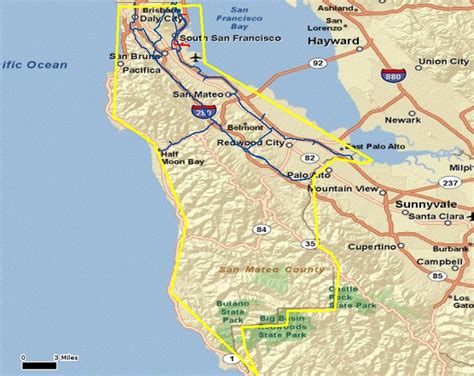 San Mateo - Natural Gas Pipeline Maps for San Mateo County