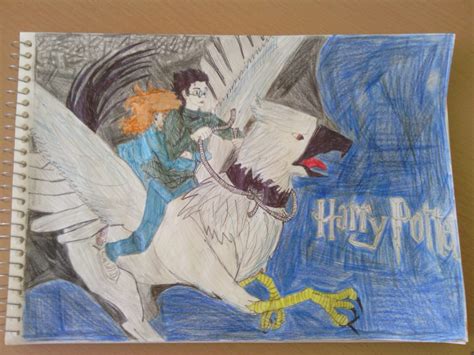 Harry, Hermione and Buckbeak - Harry James Potter Fan Art (34732909 ...