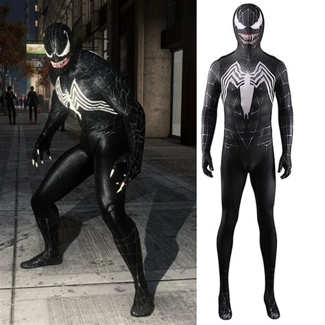 Upgraded Red Venom Costume Bodysuit Cosplay Costume for Adults - venomcostume.com