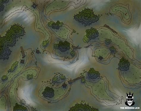 Swamp Map : r/dndmaps