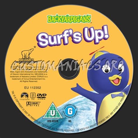 Backyardigans: Surf's Up! dvd label - DVD Covers & Labels by Customaniacs, id: 163980 free ...