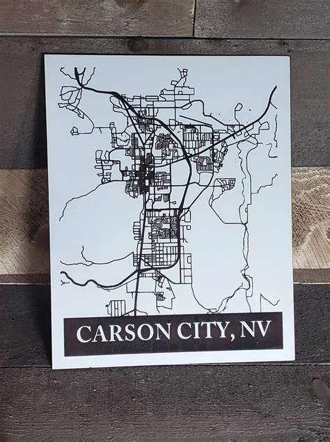 Carson City Map – Beloved Eclectics