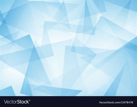 Blue abstract pattern of geometric shapes texture Vector Image