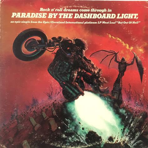 Meat Loaf - Paradise By The Dashboard Light | Discogs