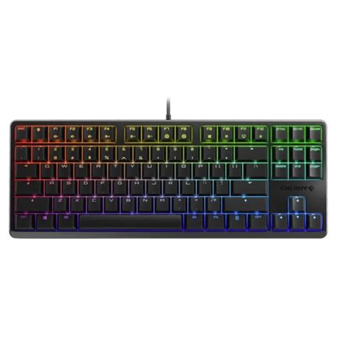 O-CHERRY G80-3000S TKL RGB Mechanical Gaming Keyboard Black, Cherry MX ...