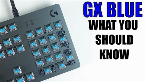 Logitech's NEW Clicky GX Blue Switch | G512 vs G513 Review and ...