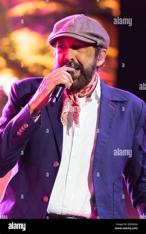 Madrid, Spain. 10th July, 2022. Dominican singer Juan Luis Guerra ...