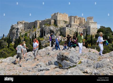 The Acropolis Athens Greece Ancient Building Stock Photo - Alamy