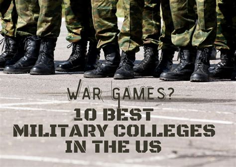 War Games? 10 Best Military Colleges in the U.S. - College Cliffs